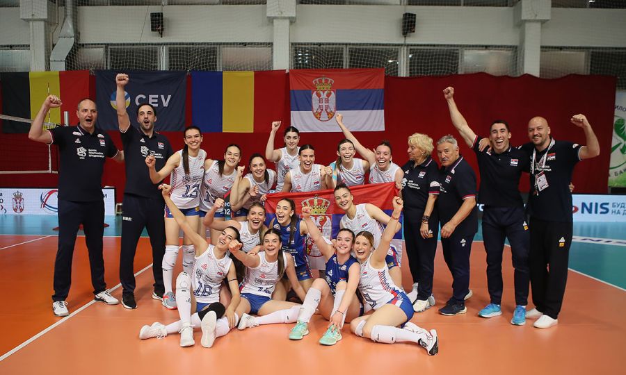 Juniorke Srbije 20. put na prvenstvu Evrope