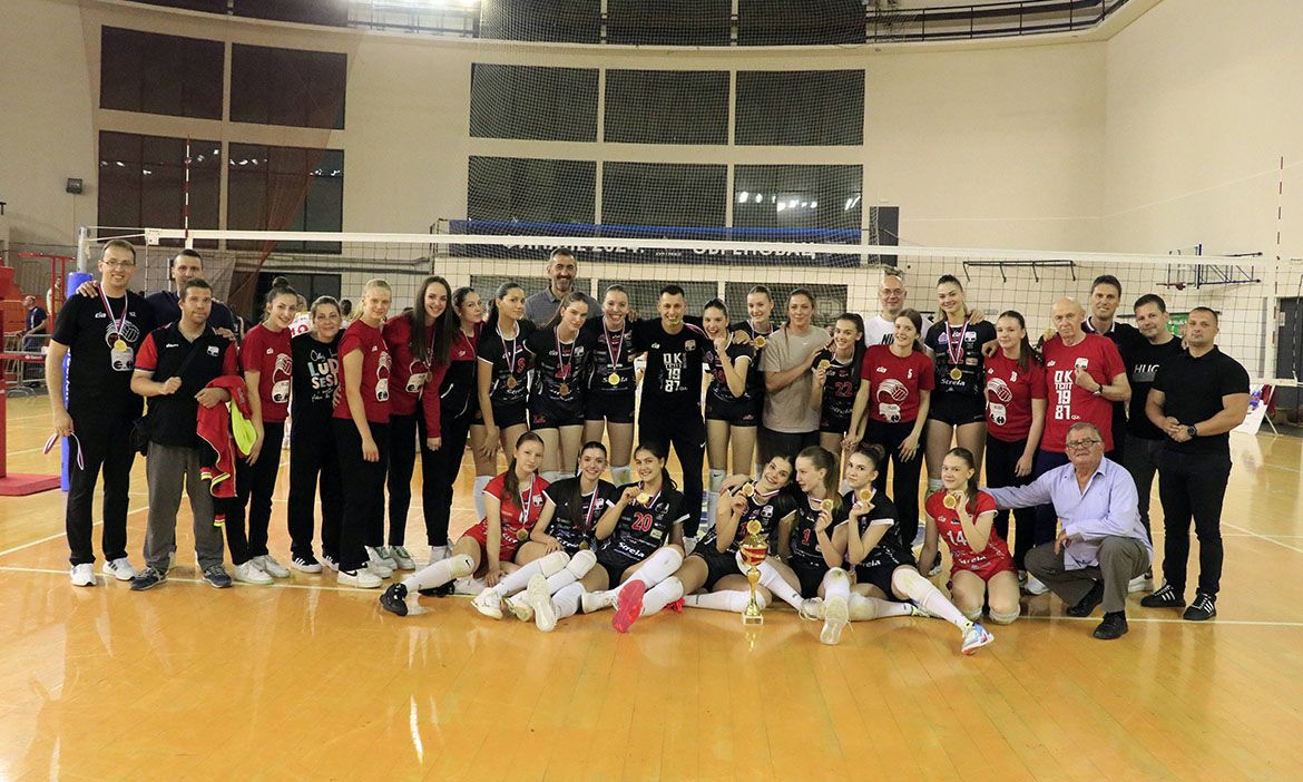TENT prvak Srbije u konkurenciji juniorki – Milica Vidačić najbolja igračica (MVP) i najbolji korektor