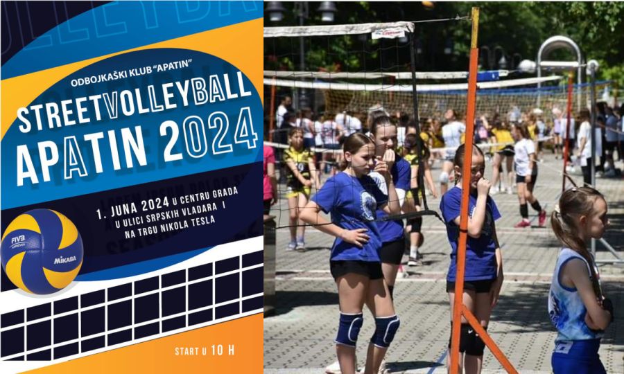 U subotu tradicionalni Međunarodni Street Volley turnir u Apatinu uz podršku festivala &quot;Trofej Odbojkica&quot;!