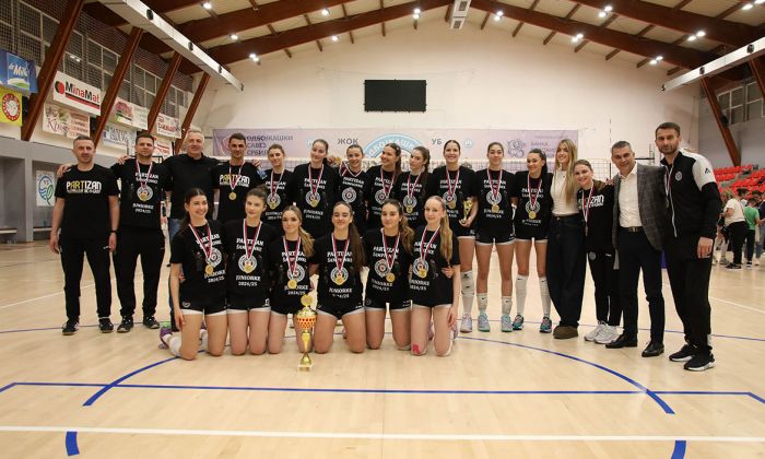 Partizan Coptech prvak Srbije u konkurenciji juniorki, bronza za TENT