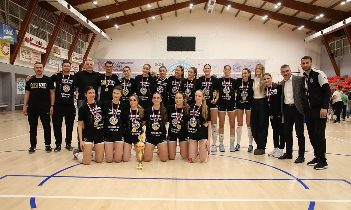 Partizan Coptech prvak Srbije u konkurenciji juniorki, bronza za TENT