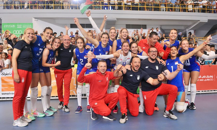 Bronzana Srbija – četvrta medalja odbojkašica na Mediternaskim igrama