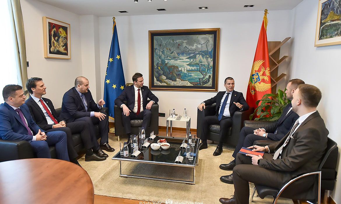 Potpredsednik Vlade Crne Gore priredio prijem za delegaciju CEV i podržao kandidaturu za organizaciju prvenstva Evrope