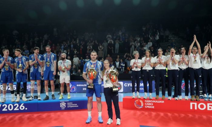 Galerija fotografija: Ceremonija dodele medalja (Finale Kupa Srbije)