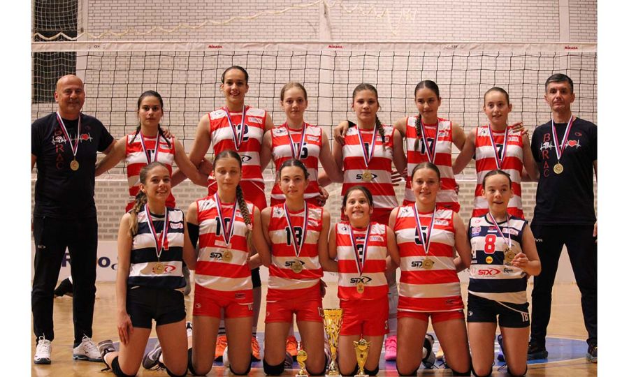 Borac iz Čačka prvak Srbije u konkurenciji pretpionirki - Anđela Disić MVP
