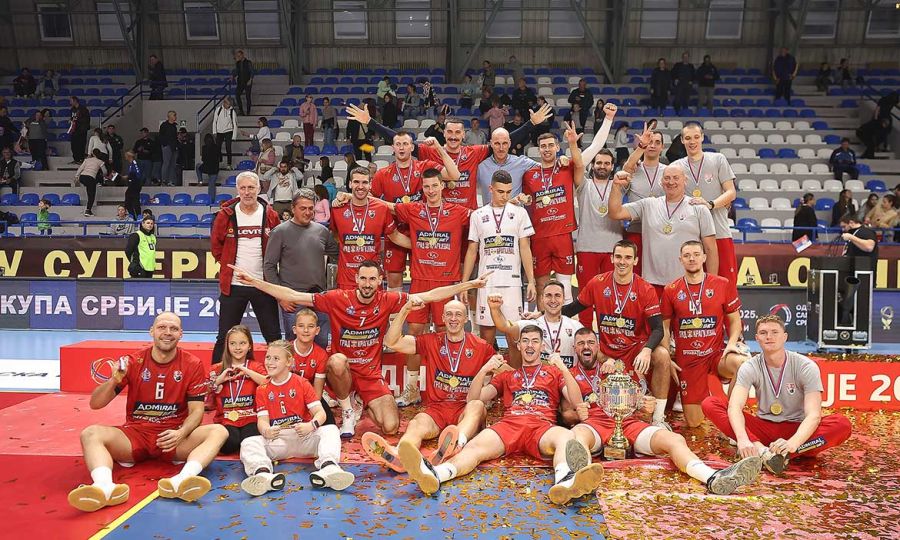 Radnički doo osvojio treći trofej u 2025. – prvi u Superkupu Srbije