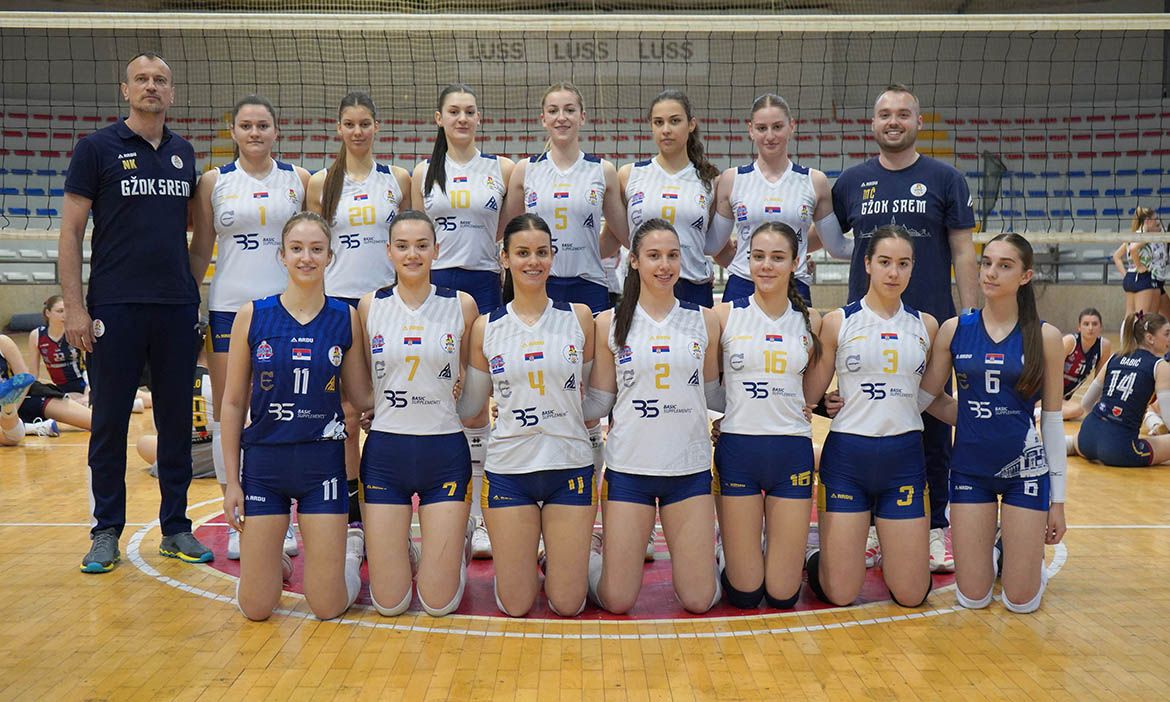 Juniorke Srema prvakinje Srbije, srebro za Crvenu zvezdu, bronza za Omladinac &ndash; Marija Babalj MVP