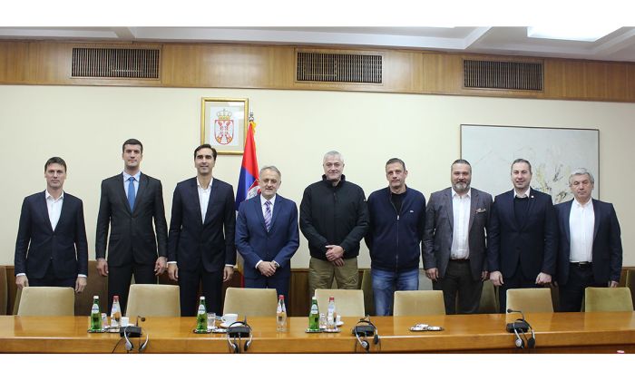 Đula Me&scaron;ter i Ivan Knežević na sastanku u Ministarstvu sporta