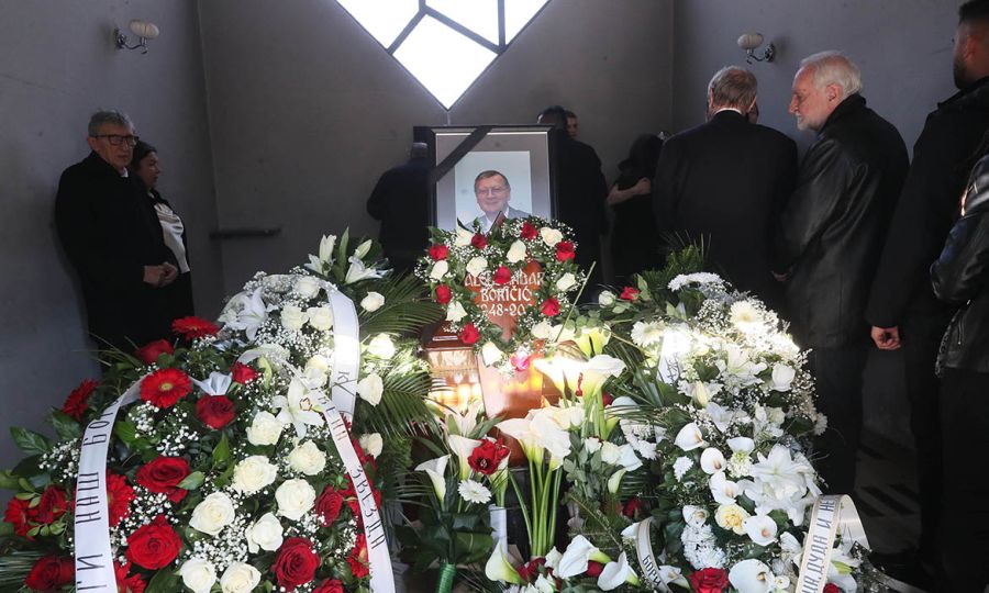 Aleksandar Boričić sahranjen na Centralnom groblju u Beogradu