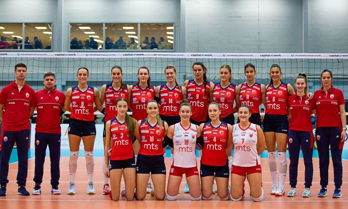 Crvena zvezda protiv Belgijanki u četvrtak u Beogradu (19.00)