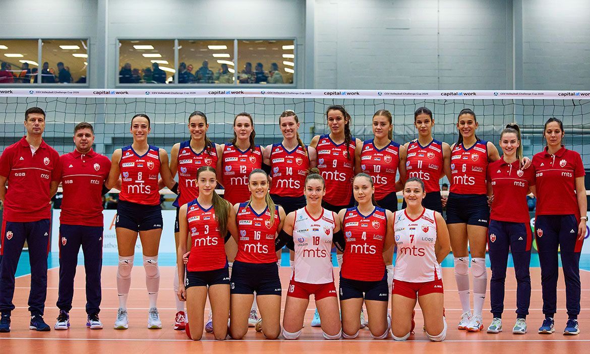Crvena zvezda protiv Belgijanki u četvrtak u Beogradu (19.00)