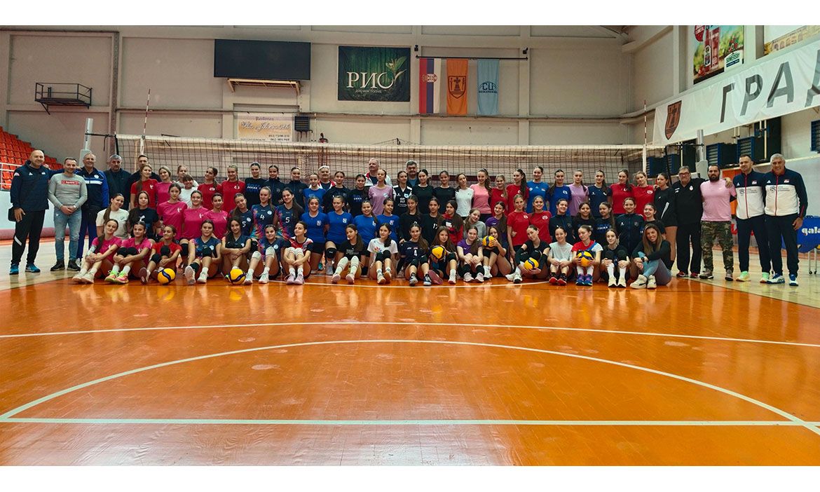 Nastavljeno testiranje – 111 pionirki i kadetkinja na treninzima u Požarevcu i Valjevu