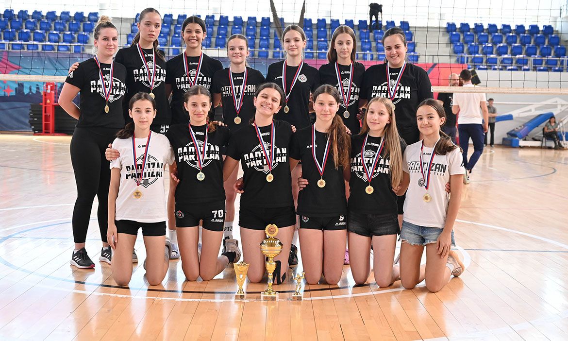 Partizan Efbet prvak Srbije u konkurenciji pretpionirki – Lucija Radulović MVP